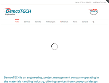 Tablet Screenshot of demcotech.com